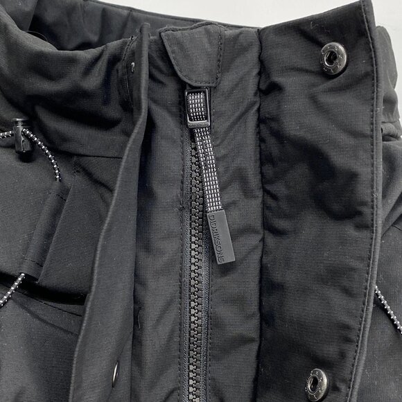 Didriksons Men’s Akilles USX Hooded Parka Coat Size M Black - Picture 10 of 16